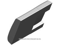 GM 22781666 Rear Seat Back Cushion Cover Assembly Jet Black GM 22781666 Rear Seat Back Cushion Cover Assembly Jet Black