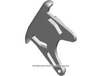 GM 22751610 Retainer,Front Seat Adjuster Trk GM 22751610 Retainer,Front Seat Adjuster Trk