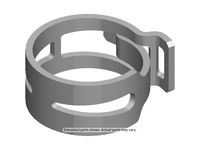 GM 11601968 CLAMP,AUX W/PMP INL HOSE GM 11601968 CLAMP,AUX W/PMP INL HOSE