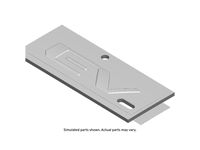 GM 84943130 PLATE ASM-E/GATE VEH NA *VADER CHROMEE