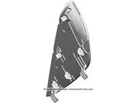 GM 85004190 COVER-FRT S/D T/PNL INS *BACKEN BLACKK GM 85004190 COVER-FRT S/D T/PNL INS *BACKEN BLACKK