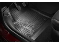 GM 39109943 First-and Second-Row Premium All-Weather Floor Mats in Jet Black with Cruze Script