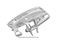 GM 84894498 Instrument Upper Trim Panel Assembly *Black