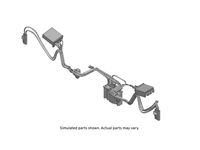 GM 92456756 Steering Wheel Pad Accessory Wiring Harness Assembly