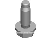 GM 11609678 Bolt Assembly, Hx Head W/Flat Washer