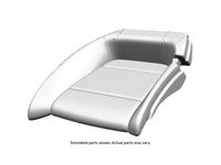GM 23374605 Rear Seat Cushion Cover Assembly *Black GM 23374605 Rear Seat Cushion Cover Assembly *Black