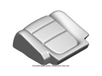 GM 84134882 Cover Assembly, Rear Seat Cushion *Kalahari GM 84134882 Cover Assembly, Rear Seat Cushion *Kalahari
