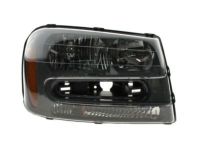 GM 25970914 Headlight Assembly, (W/ Front Side Marker & Parking & T/Side)