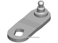GM 13265072 Automatic Transmission Range Selector Lever Assembly