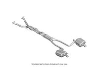 GM 20896635 Exhaust Muffler Assembly With Exhaust GM 20896635 Exhaust Muffler Assembly With Exhaust