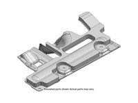 GM 92291071 Insulator Assembly, Instrument Panel Lower Trim Panel GM 92291071 Insulator Assembly, Instrument Panel Lower Trim Panel