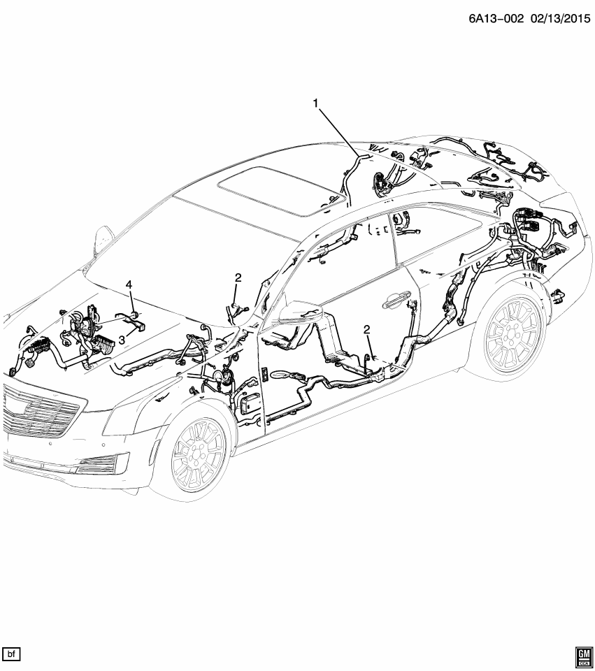 GM 23380965 Harness Assembly, Body Wiring