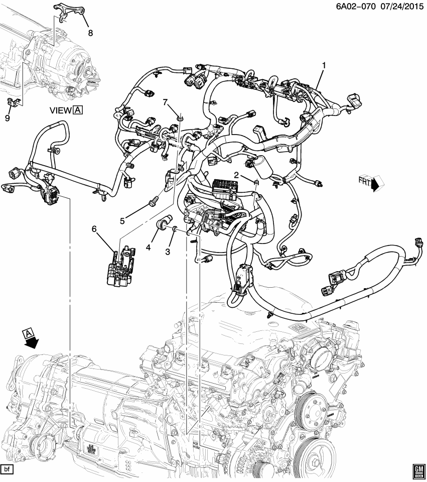 GM 84445452 Harness Assembly, Eng Wrg