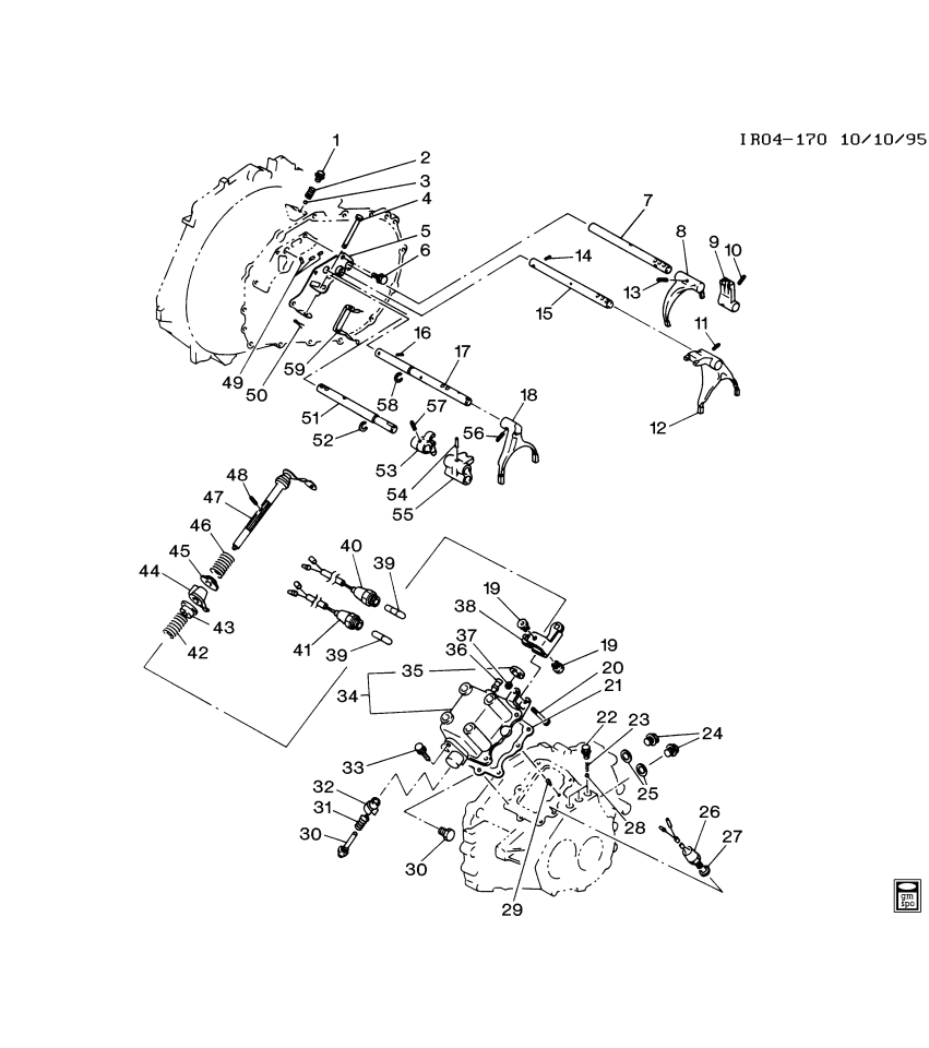 GM 94407774 VENT, Transmission Case