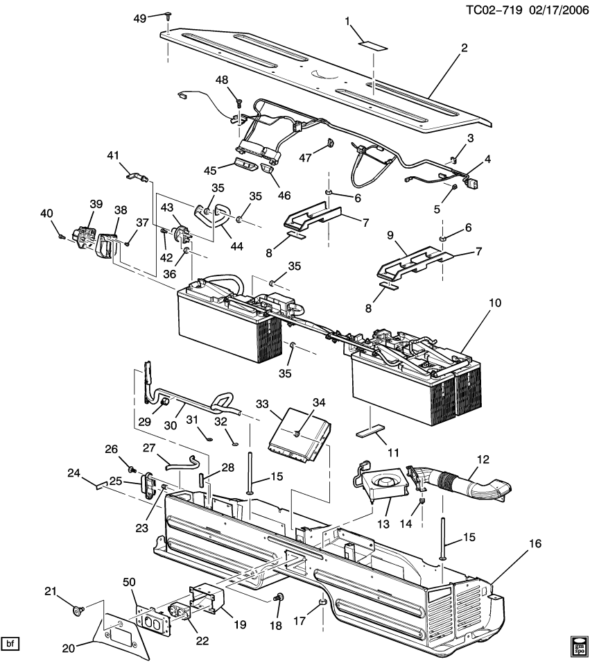 GM 88986998 Clip,Wiring Harness (Wire Wrap)