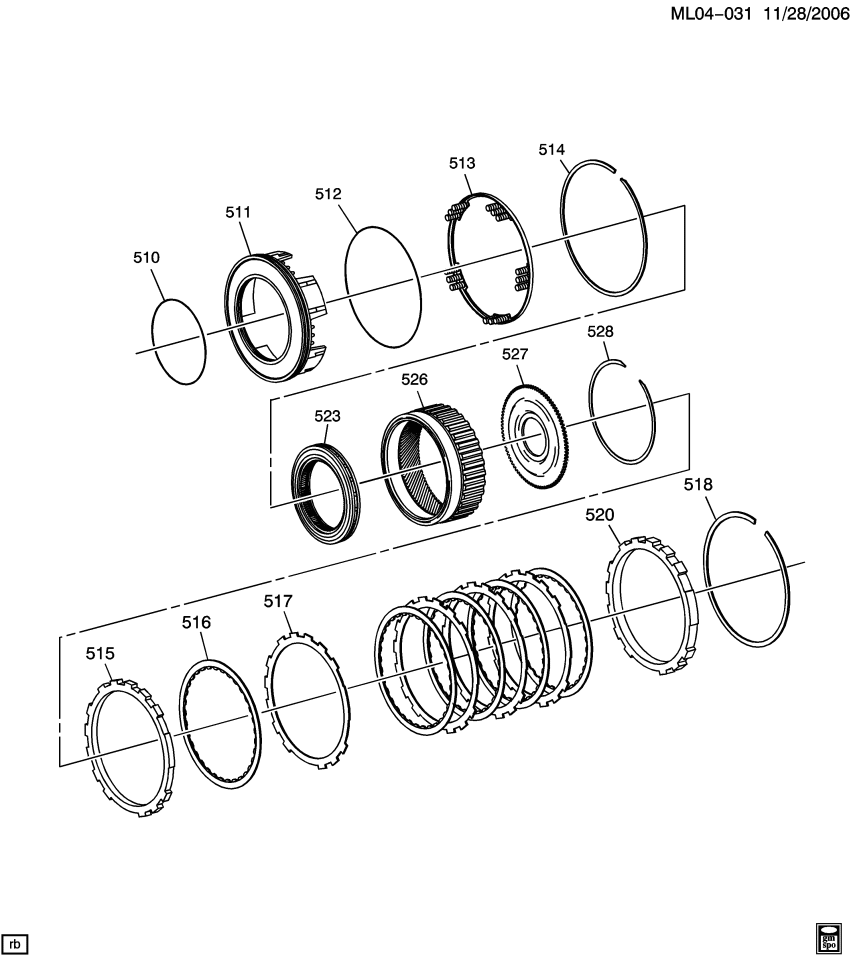 GM 24239341 Flange,Front Internal Gear