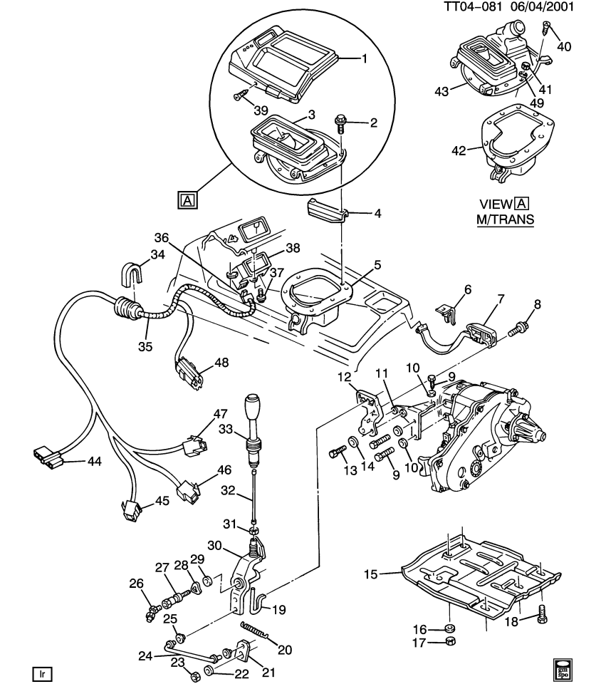 GM 15673673 Indicator Assembly, Transfer Case Shift