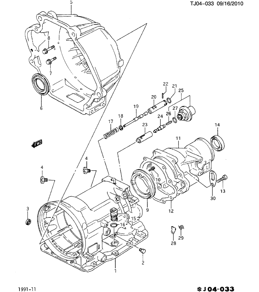GM 96040699 Housing,Torque Converter