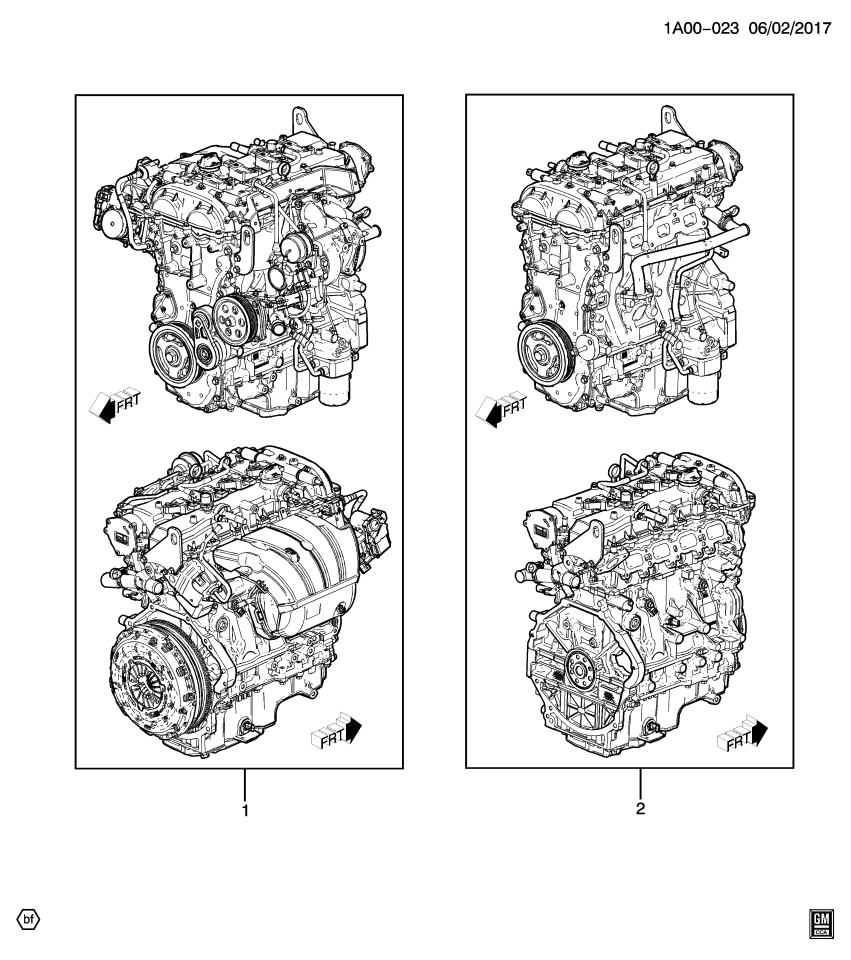 GM 12679111 Engine Assembly, Gasoline (Service)