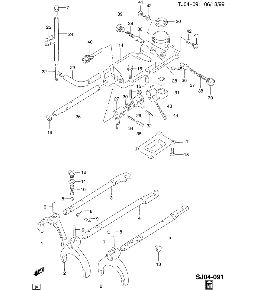GM 96063831 Spring,Gear Shaft Locating (On Esn)
