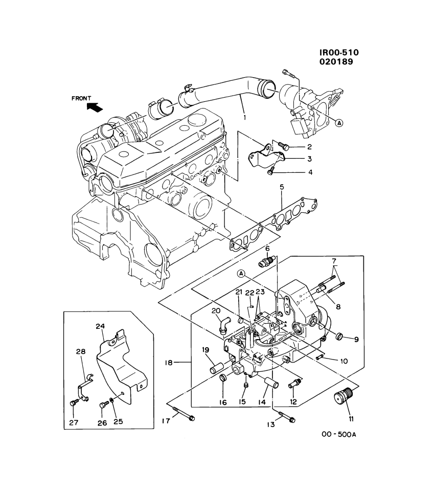 GM 94420903 MANIFOLD, Engine Fuel Intake Manifold