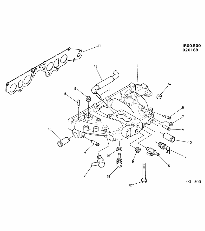 GM 94419600 Hose
