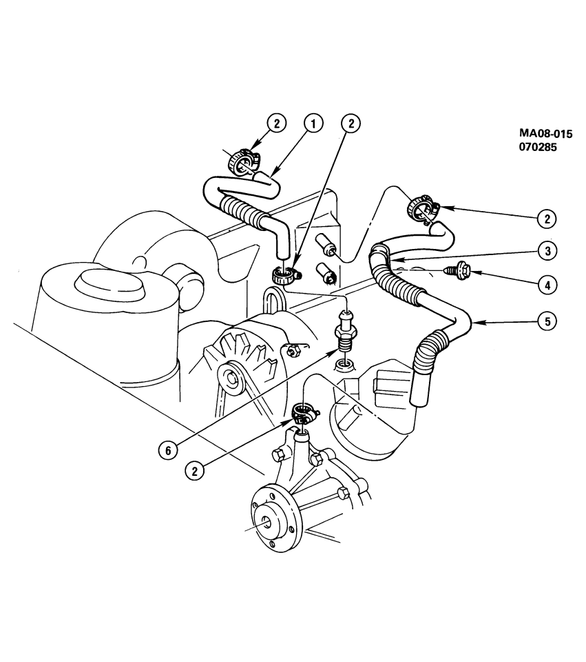 GM 25510885 F, Hose