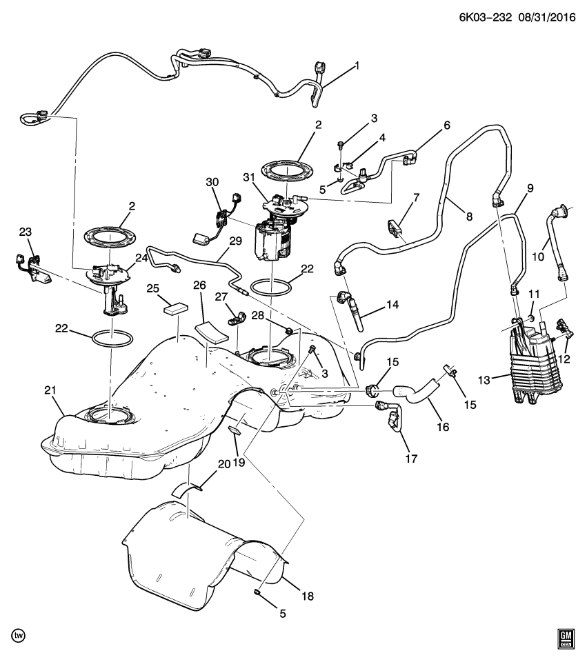 GM 42517695 Harness Assembly, F/Pmp Wrg