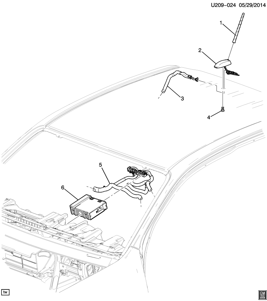 GM 86782635 RADIO ASM-RCVR ECCN=5A992