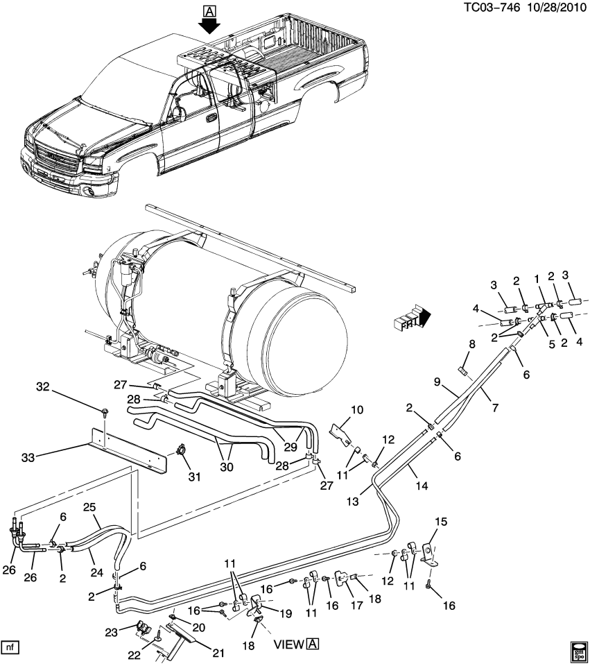 GM 52371103 Clamp, Cng High Pressure Regulator Heater Inlet & Outlet