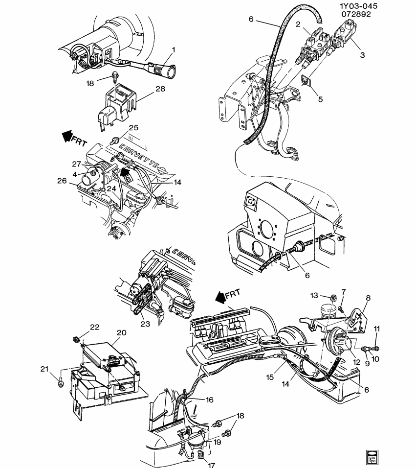 GM 10212361 Bracket, Accelerator Control & Cruise Control Servo Cable Adjuster