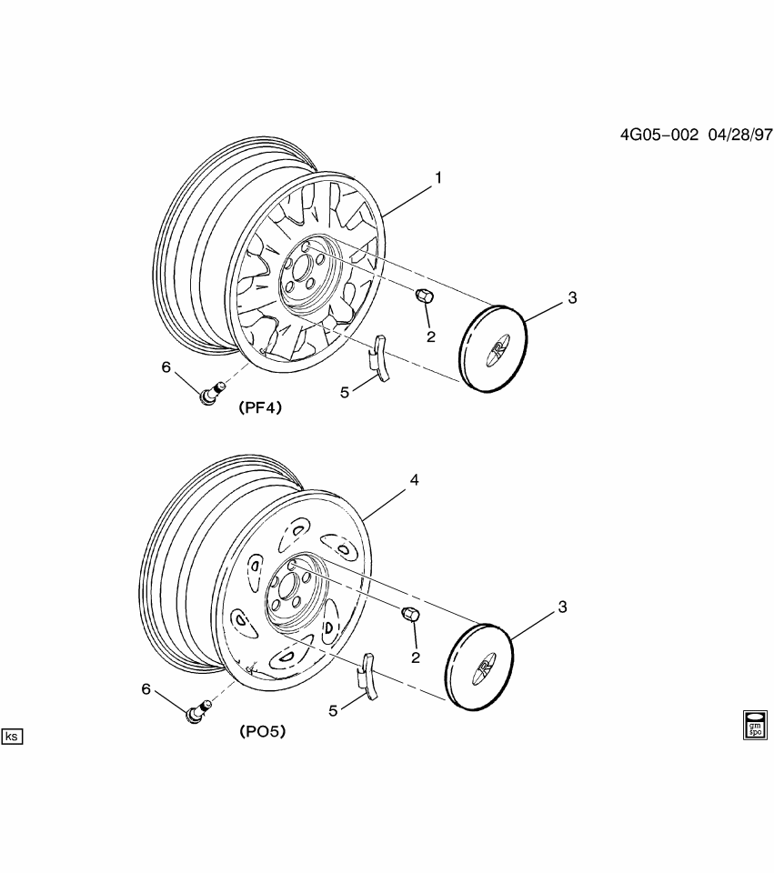 GM 9592764 Wheel Rim, 16X7 *Silver Bav