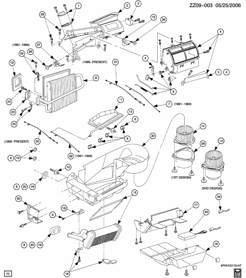 GM 21031326 Evaporator Kit,A/C