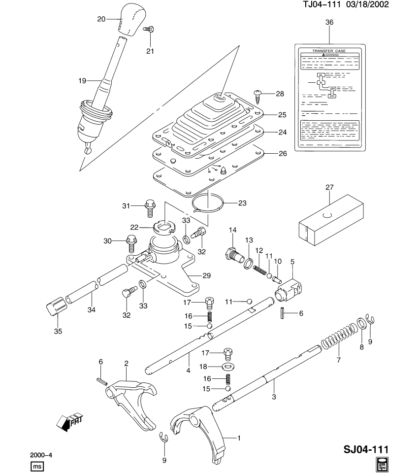 GM 30023870 Boot,Transfer Case Control Lever