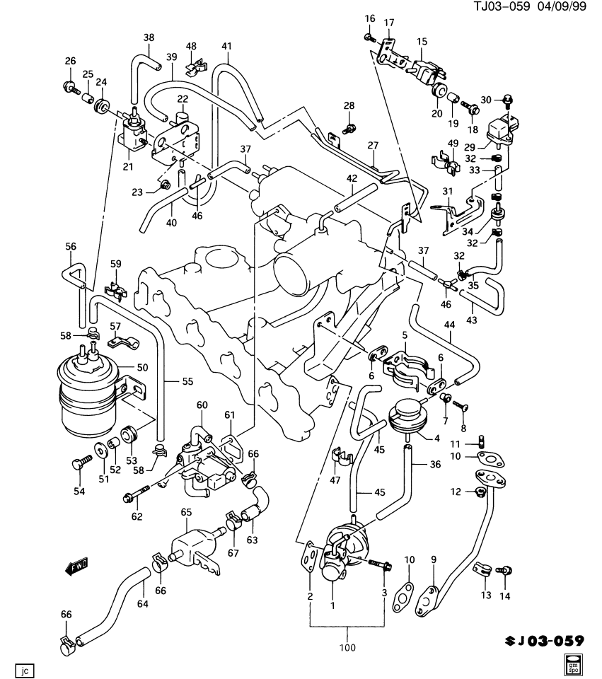 GM 30015903 BRACKET, Computer Control Sensors