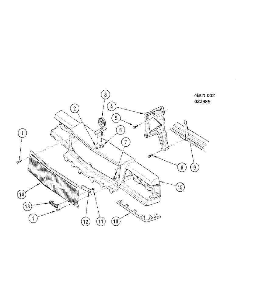 GM 25521269 Grille,Radiator
