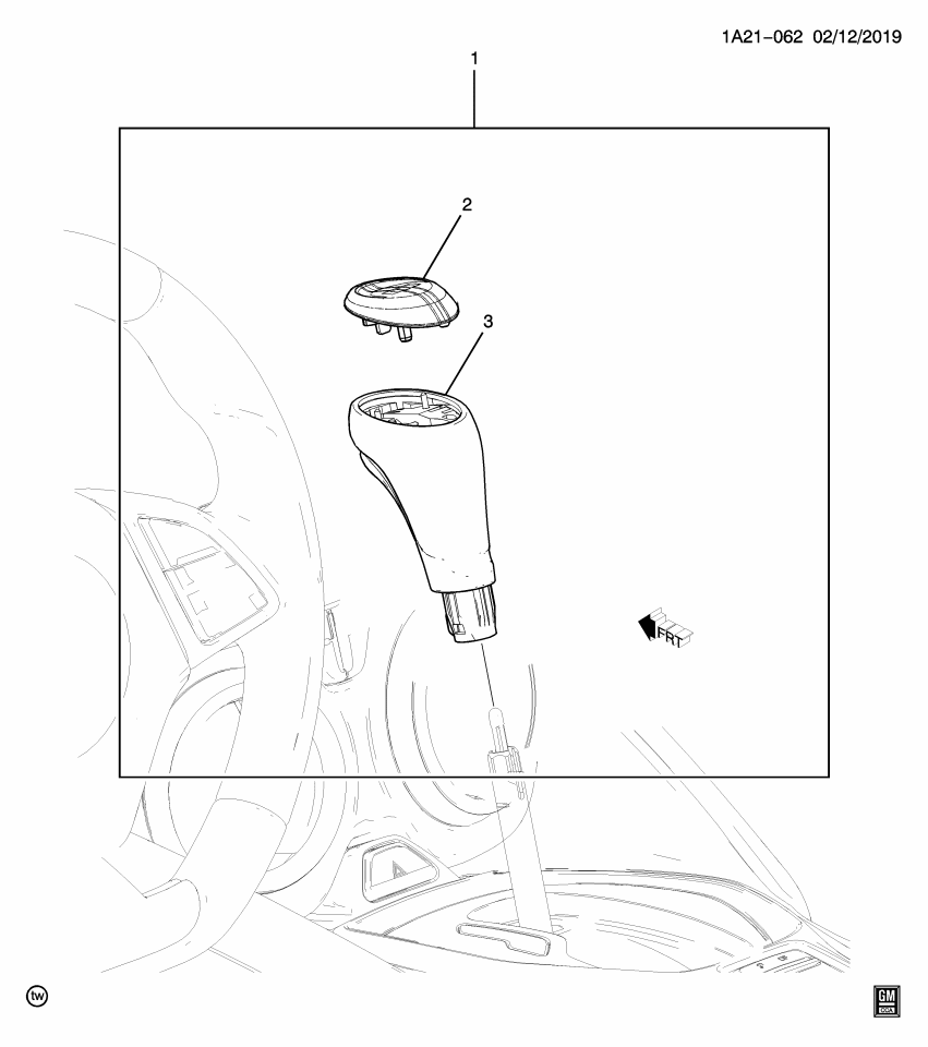 GM 84501966 Parts Pkg, Trans Ext Cont *Install 0.50