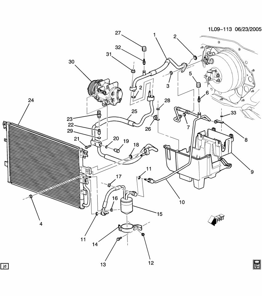 GM 10388874 Tube Assembly, A/C Receiver & Dehydrator