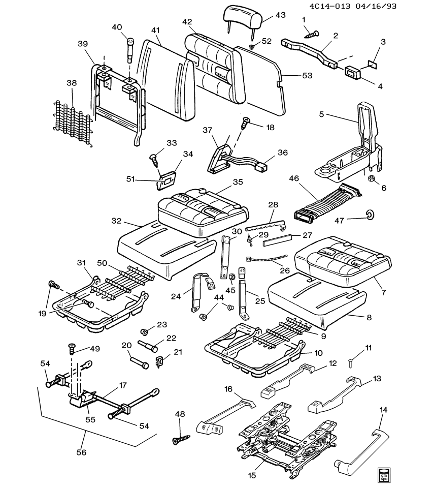 GM 12502645 Belt Load Kit,Driver Seat Adjuster Inner