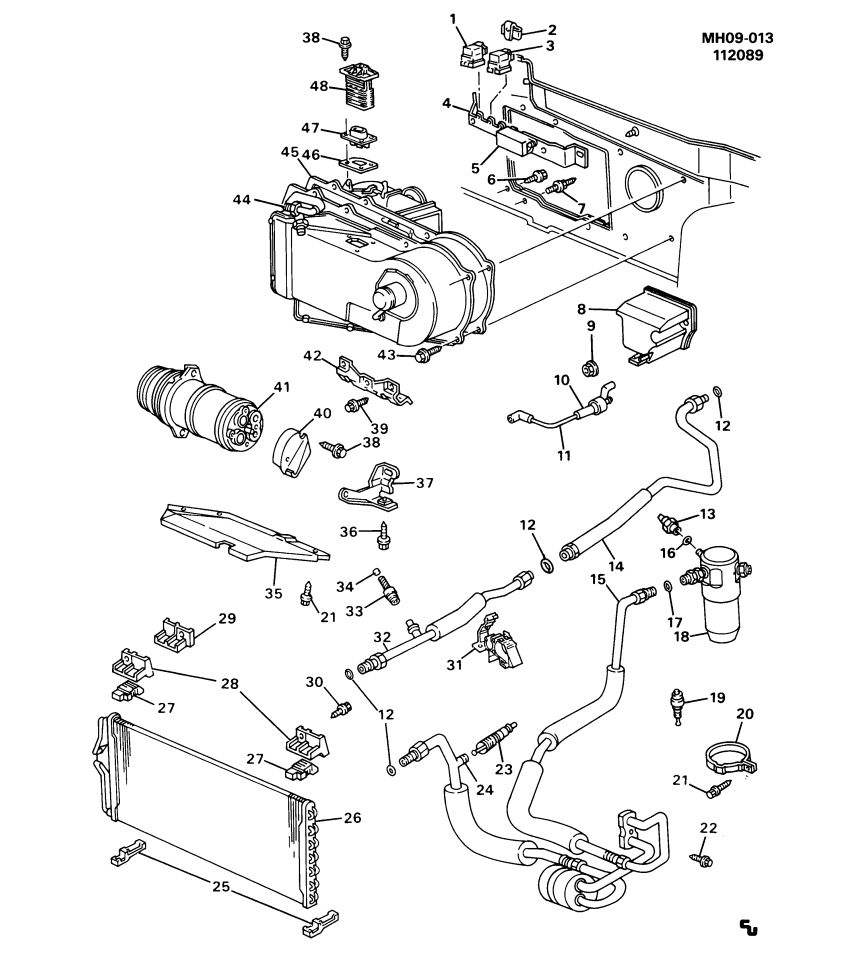 GM 2724841 Accumulator Asm,A/C