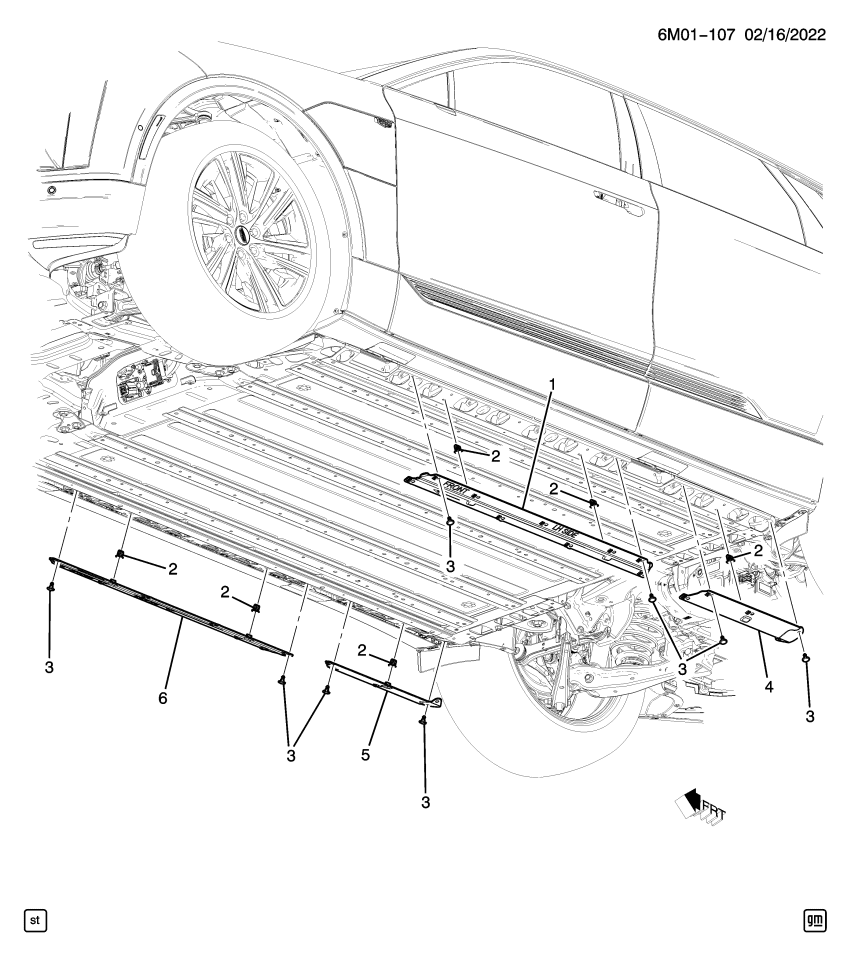 GM 42823699 DEFLECTOR ASM-U/B FRT AIR
