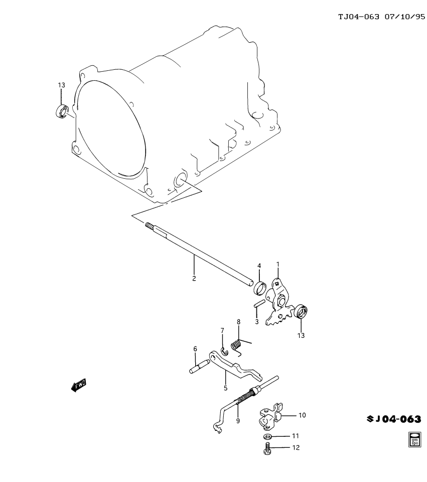 GM 91172565 Pin,Spring Manual Shift Lever (On Esn)