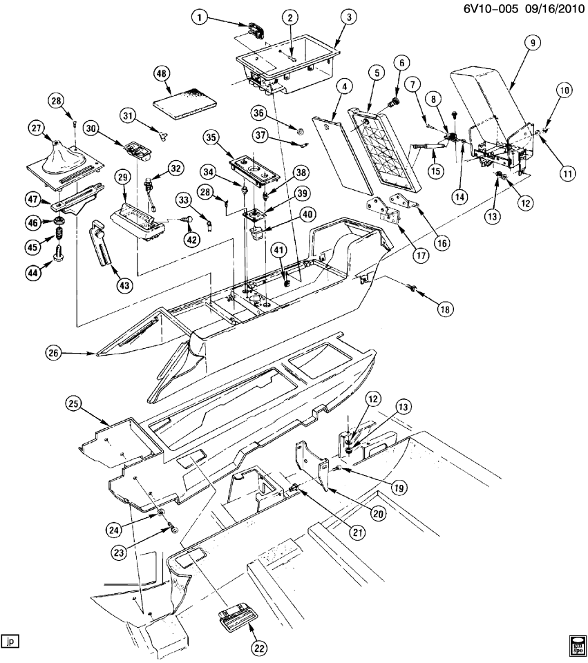 GM 3538151 Indicator Assembly, Automatic Transmission Control