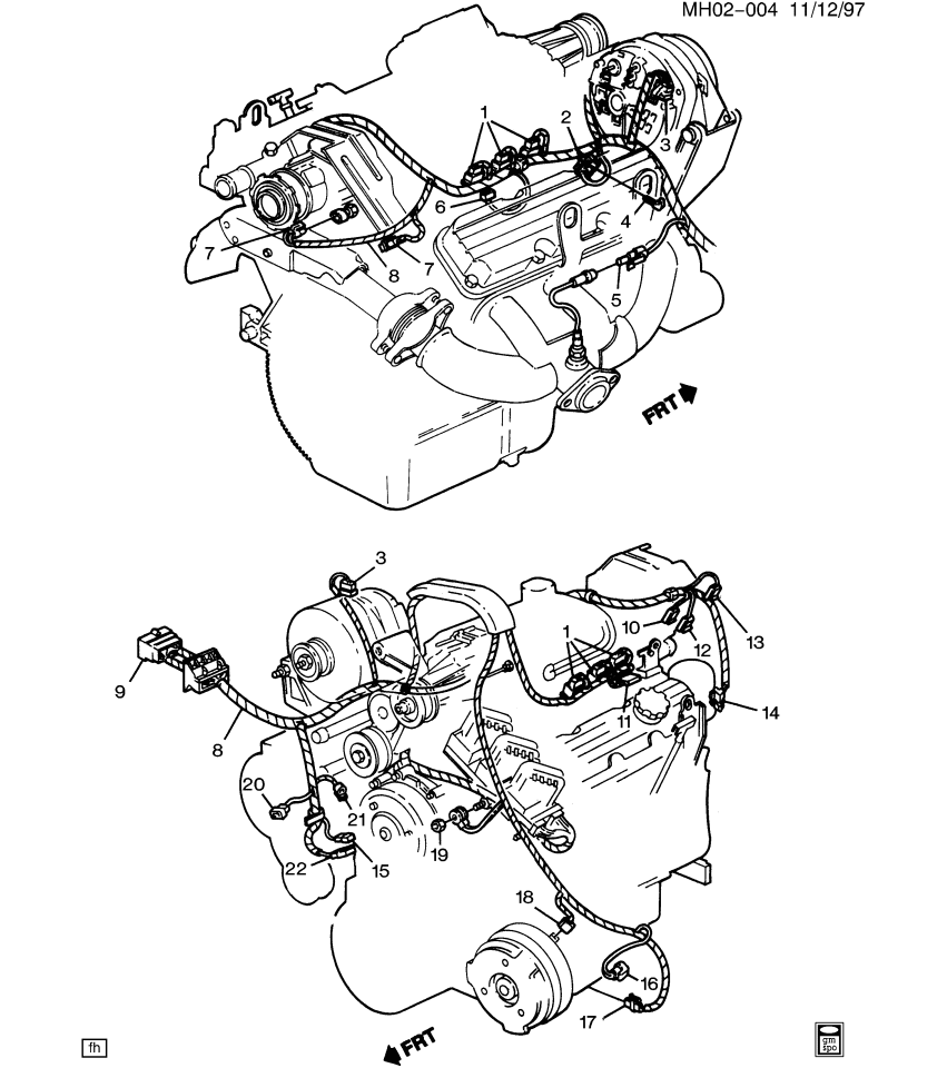 GM 12162542 Connector, Inline, To Dash Harness