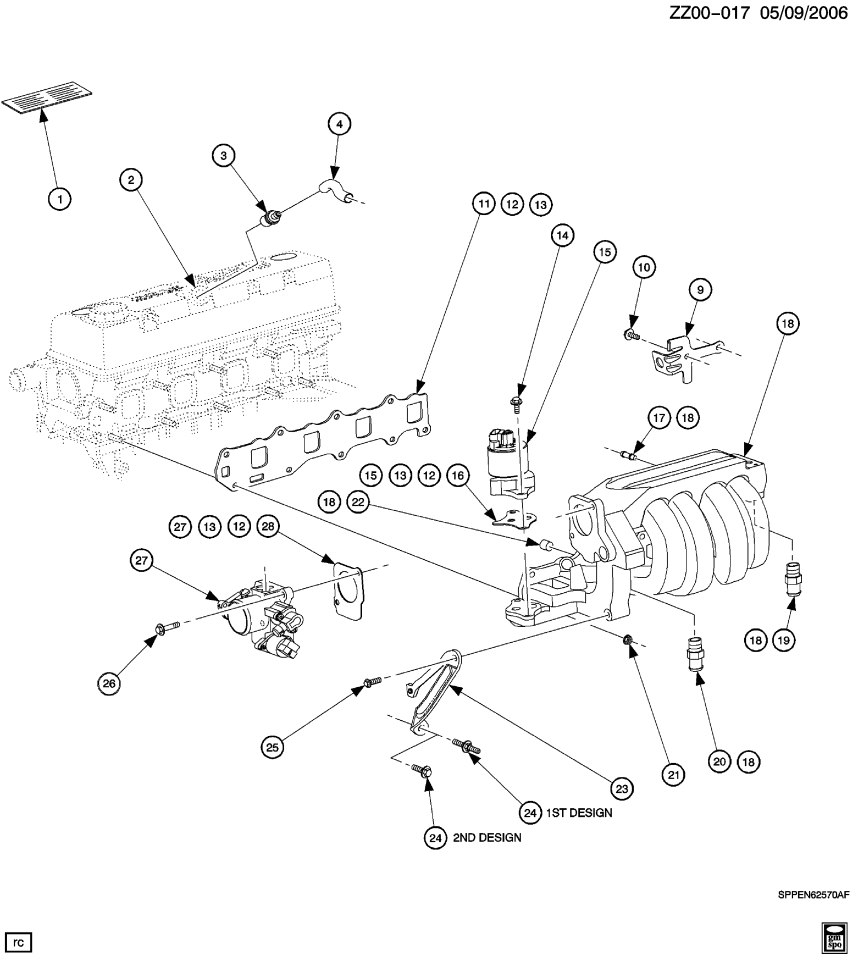 GM 21006844 Manifold Asm,Intake