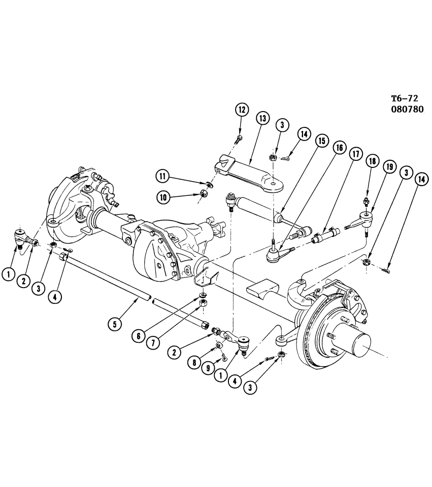 GM 14026804 Tube, Tie Rod