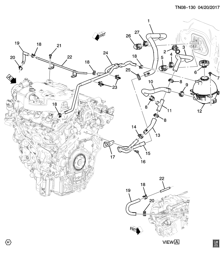 GM 11547958 Clamp,Heater Inlet Hose