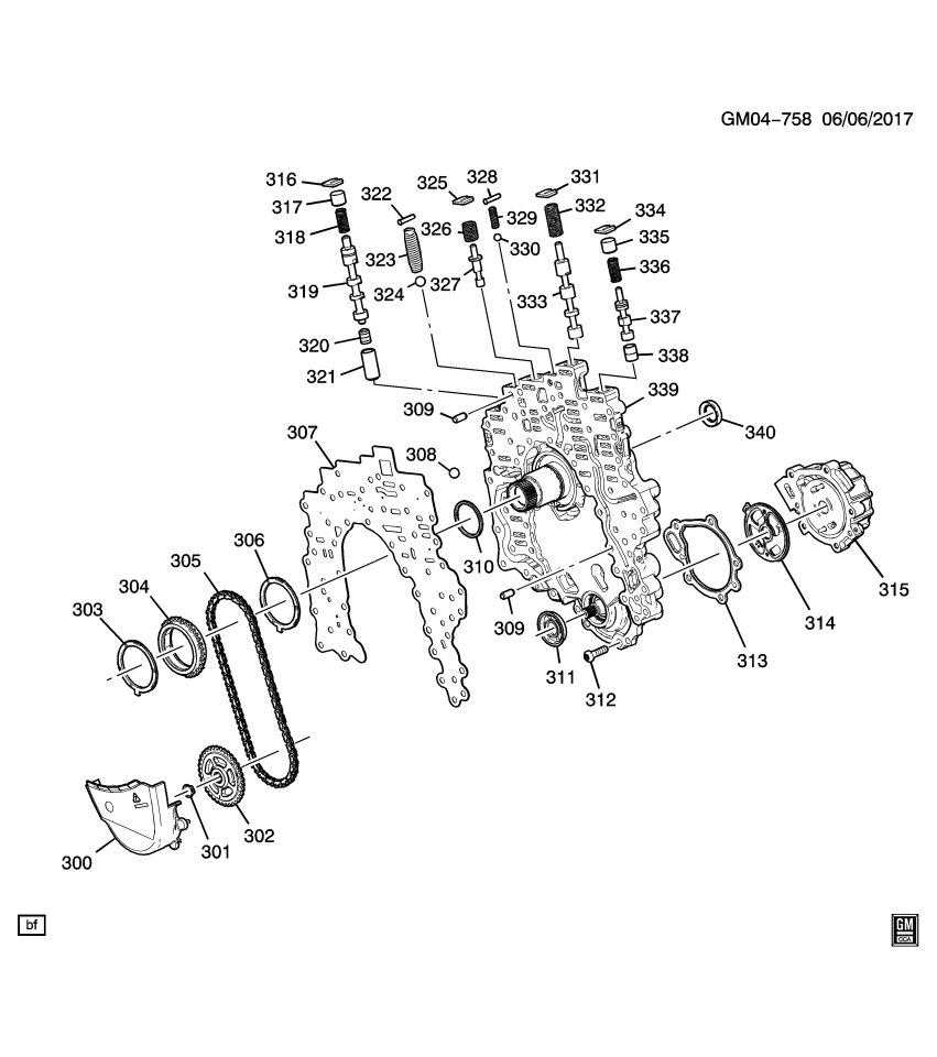 GM 24268627 Sprocket Assembly, Driven