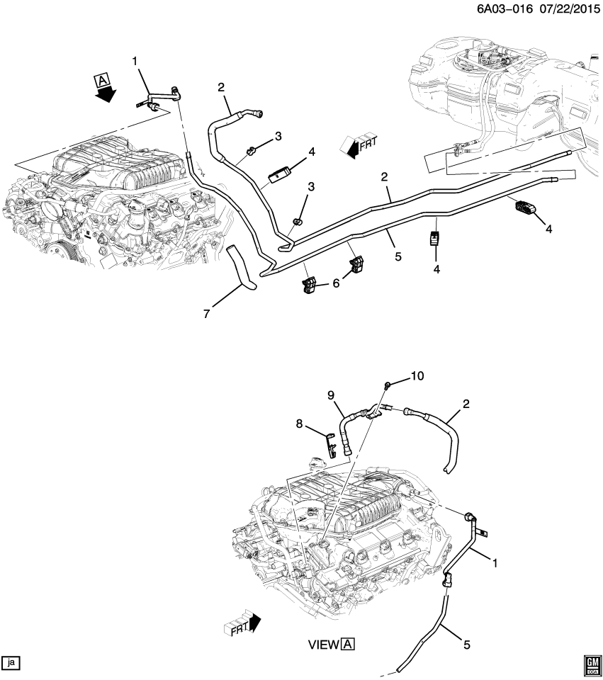GM 22998494 Pipe Assembly, Evap Emission