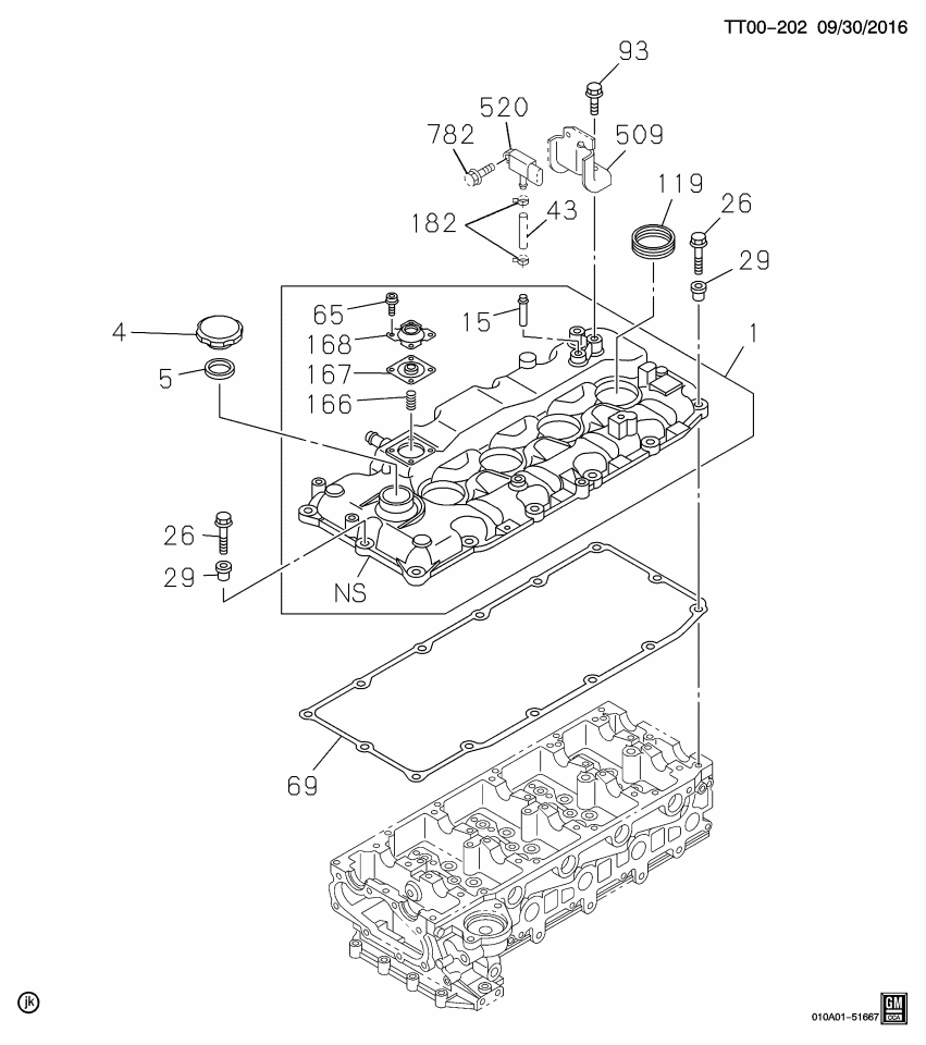 GM 94133207 Cap,Oil Filler